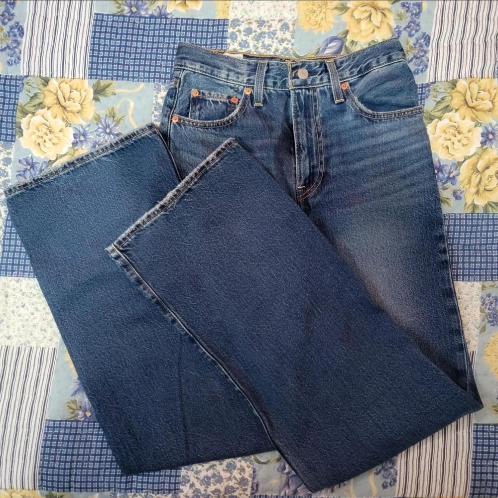 Levi's Ribcage Wide Leg Jeans